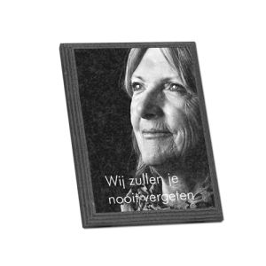 Laser gravure fotoformaat