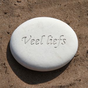 Wenssteen liefs